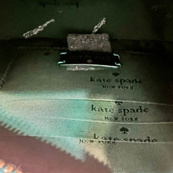 Kate Spade Teal Glitter Crossbody Bag - Picture 10 of 11